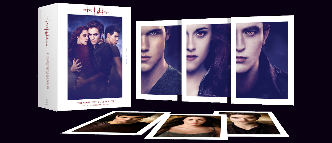 Celebrating The 15th Anniversary Of The First Film “the Twilight Saga The Complete Collection 
